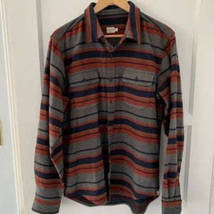 Bridge & Burn Bedford wool camp shirt - Size L